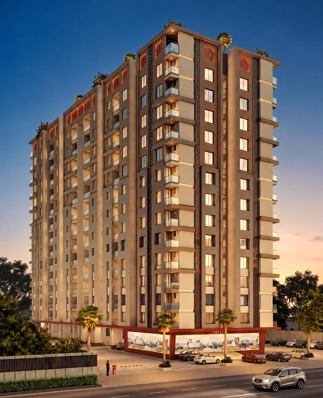 Deep Shree Shreejan construction site in Kota